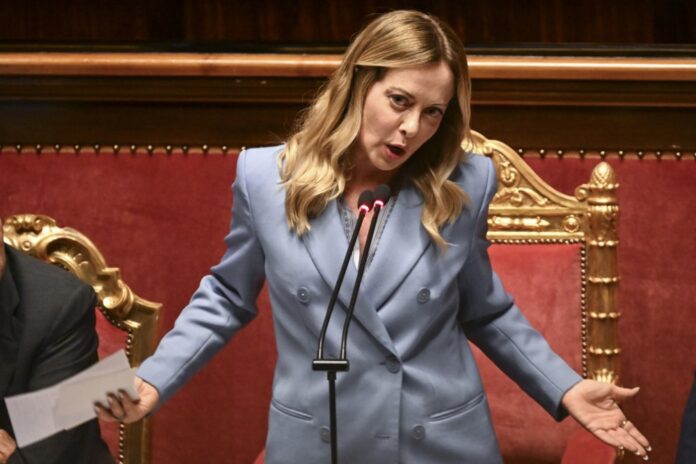 Italian Prime Minister Meloni reports to Parliament ahead of European Council