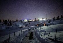 Копаоник во бело со температури во минус/ВИДЕО
