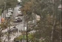 Хорор во Париз: Маж со автоматска пушка пукаше од возило на улица – има жртви/видео