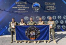 Снајперските тимови на единицата „Тигар“ меѓу десетте најдобри екипи на натпреварот во Турција