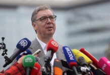 „Гласот на народот е глас Божји – ако изгубиме, ќе го признаеме поразот, ако победиме, никој нема да ни ја одземе победата“, рече Вучиќ по гласањето