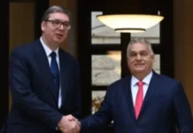 Стара снимка од Вучиќ и Орбан во воз повторно стана хит: Сега има ново значење/ВИДЕО
