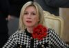 Захарова му се потсмева на Зеленски поради терминологија: Украинците избраа „водач“, зошто да бираат „претседател“?